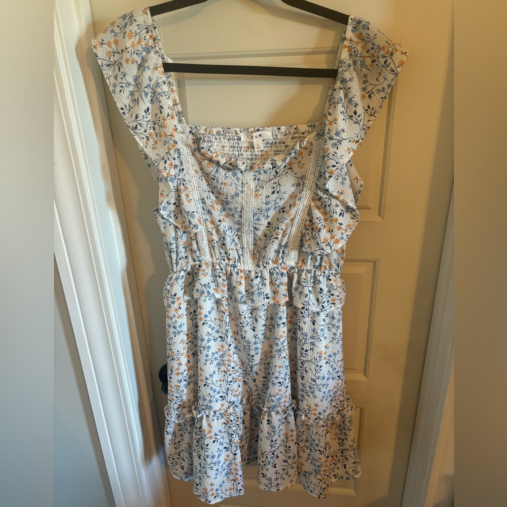 Floral mini dress